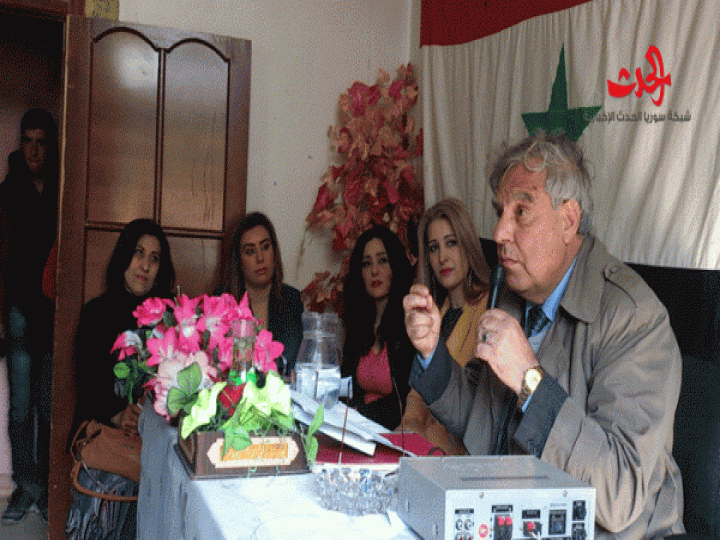 أمسية شعرية في معهد خربة التين نور بمناسبة عيدي المعلم والام 