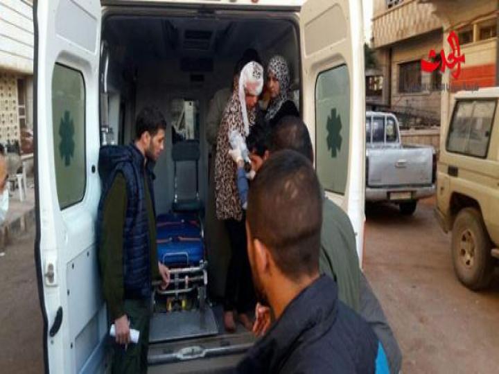 إصابة 6 أشخاص بجروح جراء اعتداء إرهابي بالقذائف على ضاحية الإسكان قرب مخيم الوافدين بريف دمشق