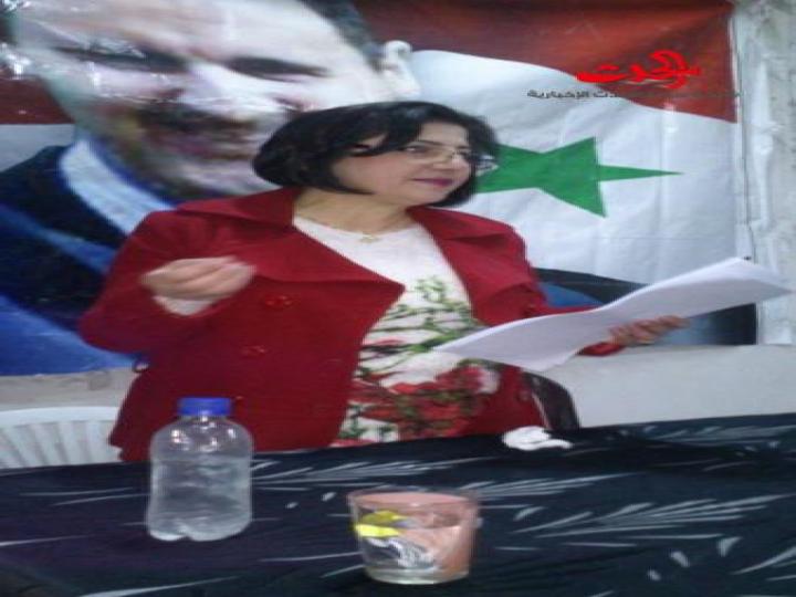 مهرجان شعري في ثقافي الزهراء بحمص بمناسبة يوم المرأة العالمي 