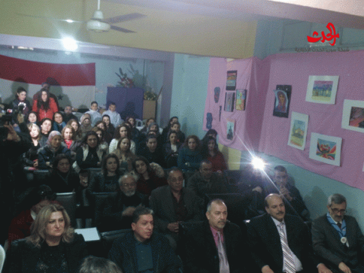 مشروع للمنهج الصحي في مدرسة الشهيد عبد الكريم عمار بحمص 