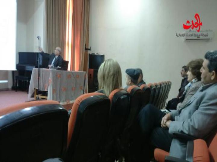 الحرف المقدس .. محاضرة للدكتور نزيه بدور في ثقافي مرمريتا 