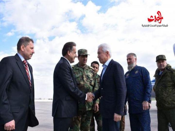 الوفد البرلماني الروسي الأوربي في زيارة الى حلب