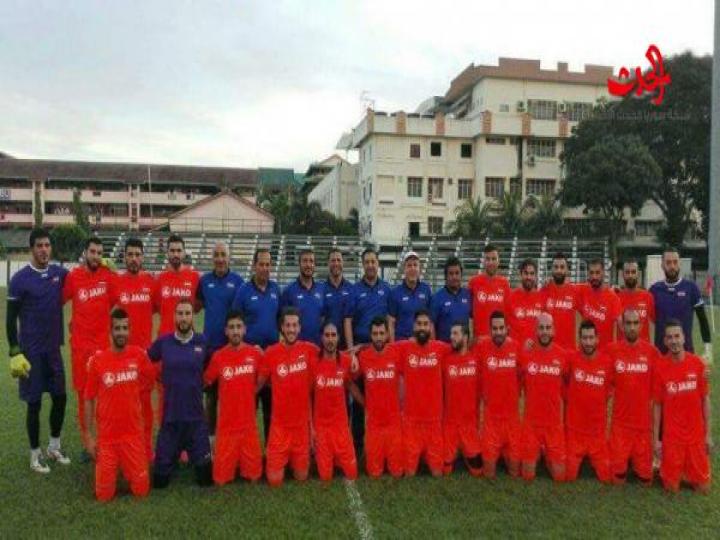 منتخب سورية يستعد لتصفيات مونديال روسيا 