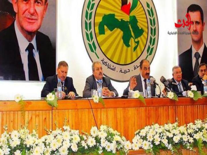 الهلال من حلب : بهمة الجيش العربي السوري سنعقد مؤتمراتنا قريبا في ادلب والرقة 