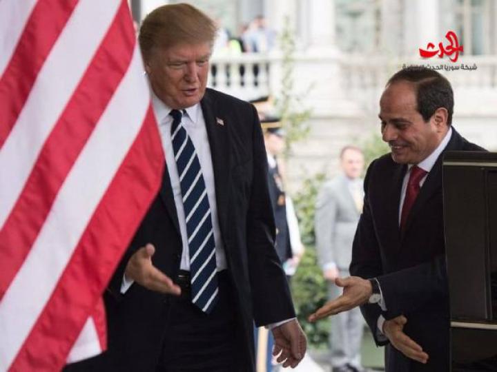 بالصور.. تحية السيسي لترامب تشعل مواقع التواصل