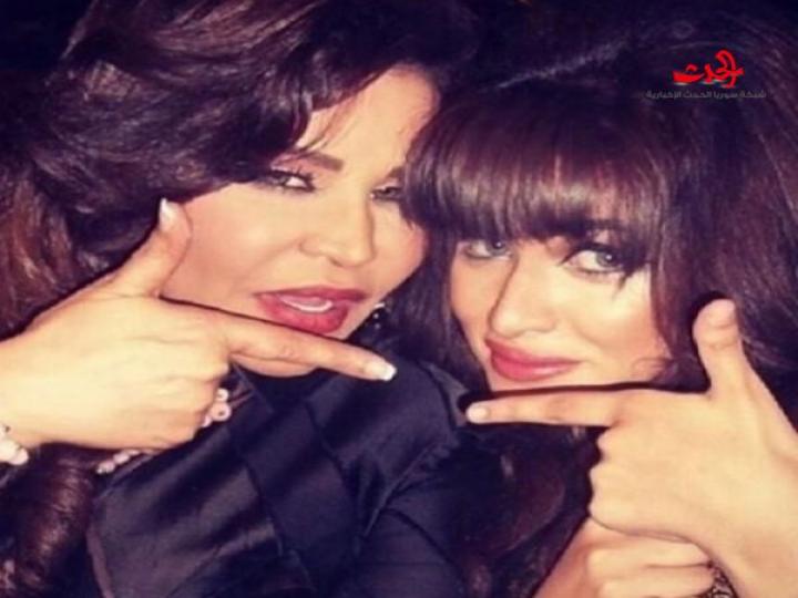 أحلام مع ابنة خالتها الجميلة شاهد الصور