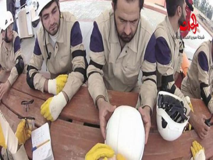 مجموعة الخوذ البيضاء في ريف إدلب.. هل هناك مسرحية كيميائية جديدة ؟