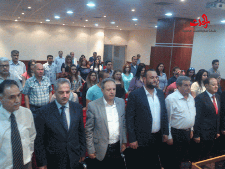 الإفتتاح الرسمي لدورة التأهيل والتدريب الصحفي من مدينة حمص 