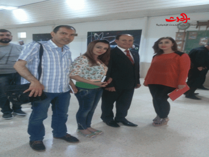 الإفتتاح الرسمي لدورة التأهيل والتدريب الصحفي من مدينة حمص 
