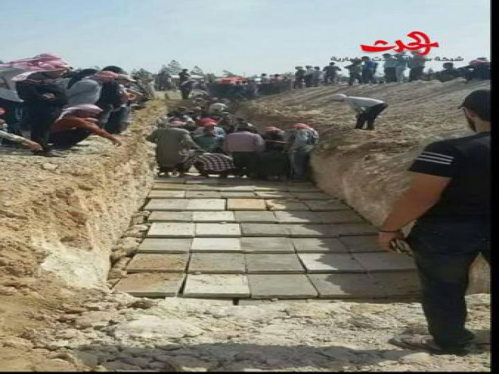 أكثر من خمسين شهيداً معظمهم  من الأطفال والنساء 