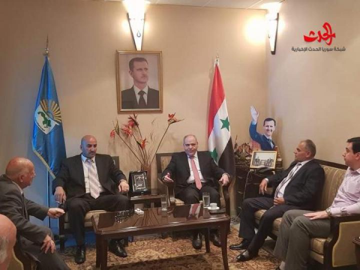 خاص سورية الحدث زيارة لحزب العهد الوطني