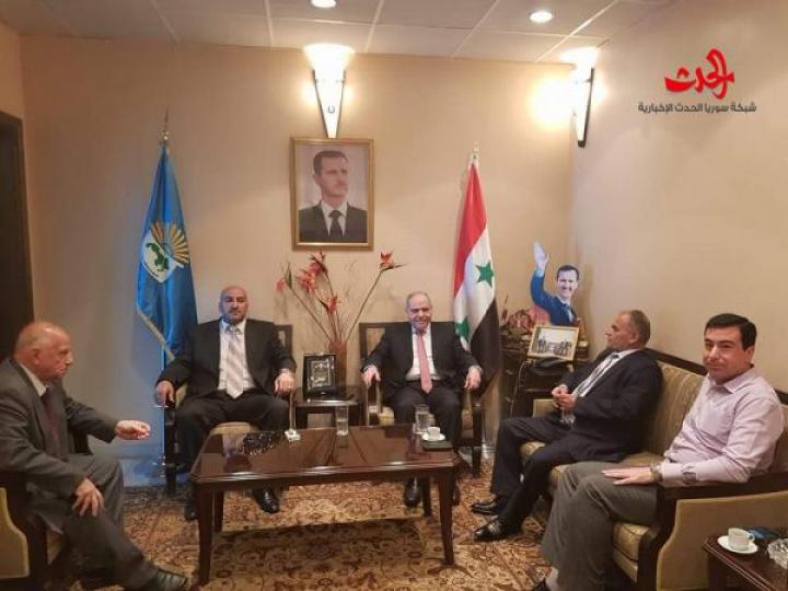 خاص سورية الحدث زيارة لحزب العهد الوطني