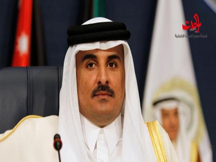 أمير قطر&quot; تميم بن حمد&quot; عاري الصدر ..صورة