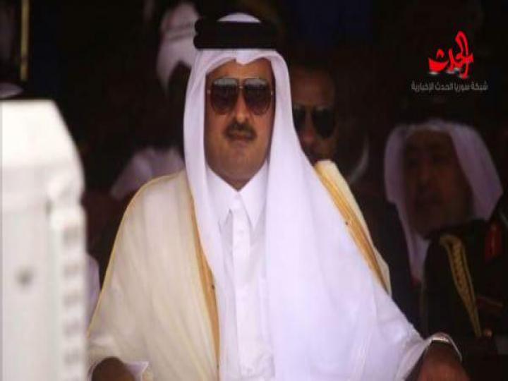 بالصور :أمير قطر يطلق زوجته لتسريبها صورته وهو عاري الصدر