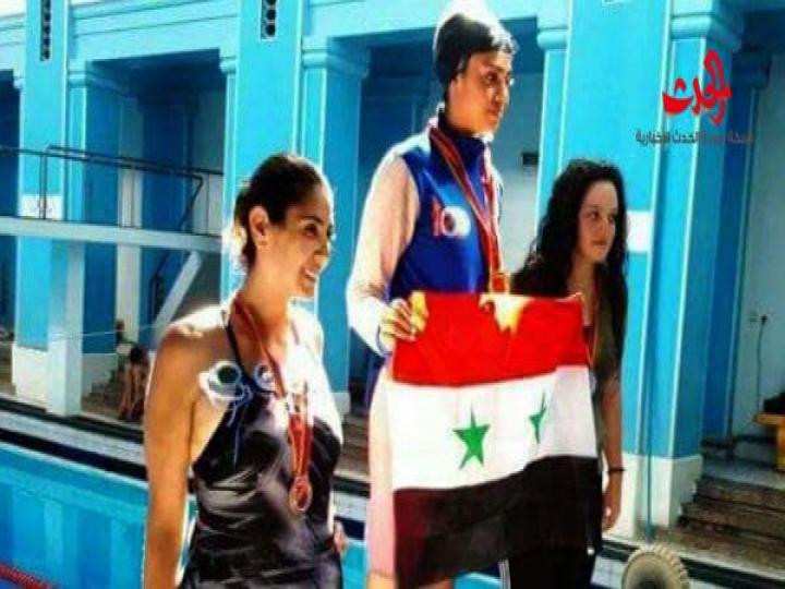 أربع ذهبيات وفضيتان للسباحة السورية ميرنا بزدكيان
