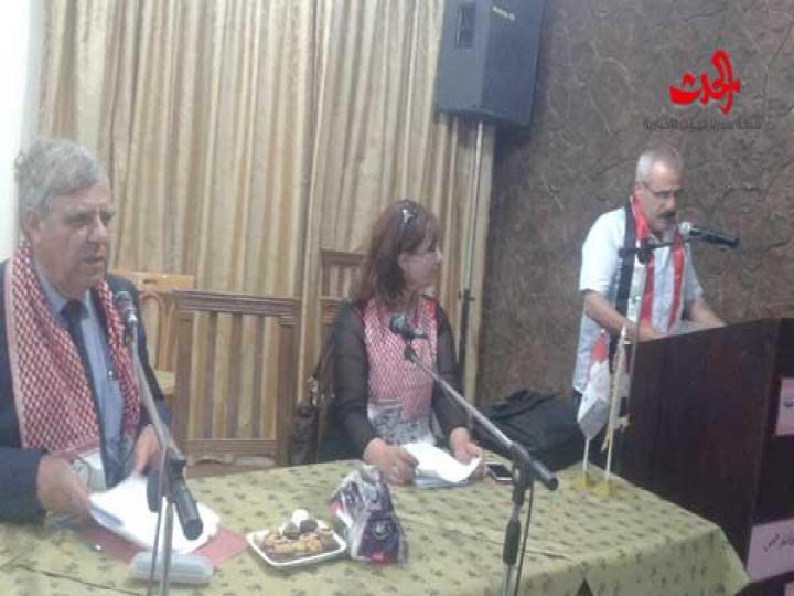 أصبوحة شعرية بمناسبة عيد الجيش العربي السوري في رابطة المحاربين القدماء بحمص 