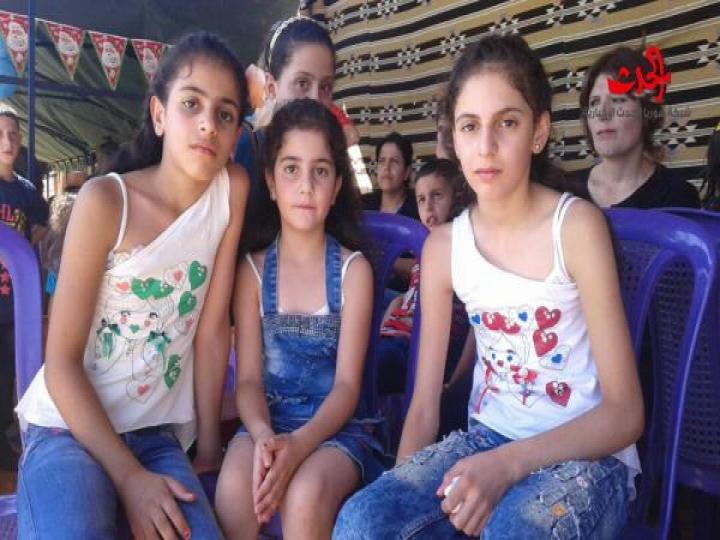                             العيد يولد من ابتسامتكم براعم رجال الشمس : حفل تكريم لأبناء الشهداء وجرحى الحرب في حمص 