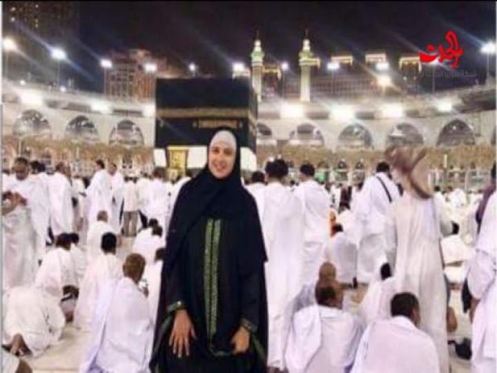 بالصور.. ياسمين عبد العزيز في الحج
