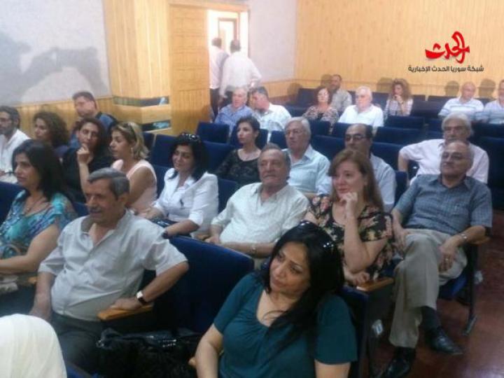 عـلـم الايبيـغـرافيـا&quot; علم قراءة ودراسة النقوش والكتابات القديمة : محاضرة للأستاذ ملاتيوس جغنون في ثقافي حمص 