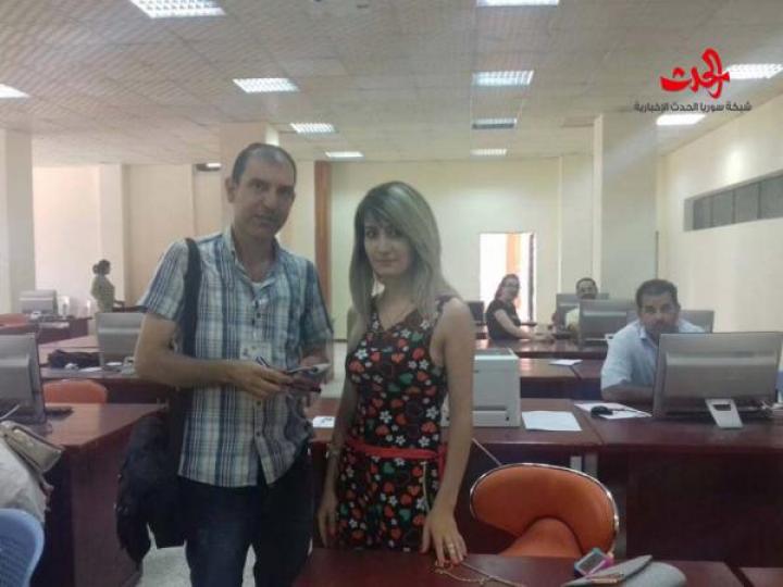 سورية الحدث بجولة ميدانية على مراكز تسجيل الطلبة على المفاضلة العامة في جامعة البعث  