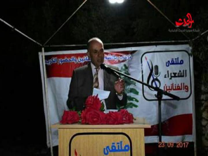 ملتقى الشعراء والفنانين امسية لانطلاقته وإعلان ادارته