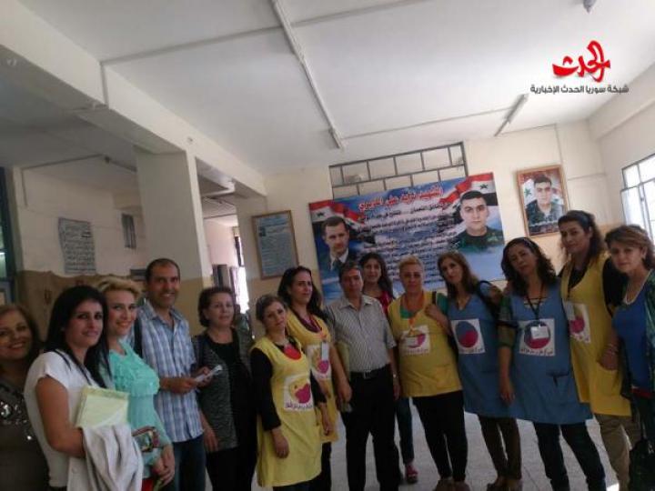                                   انتهاء حملة التلقيح ضد الحصبة في محافظة حمص 