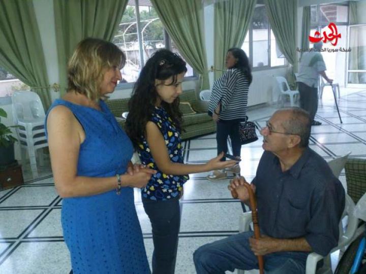 احتفالية بمناسبة يوم المسن العالمي في دار المسنين بحمص 