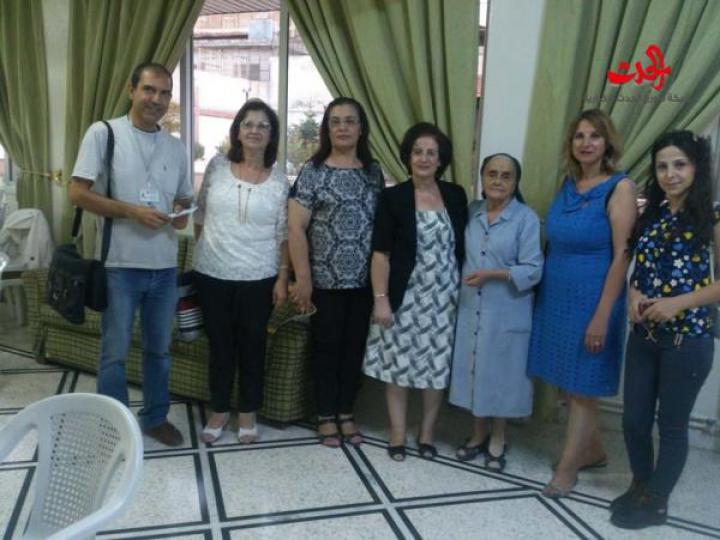 احتفالية بمناسبة يوم المسن العالمي في دار المسنين بحمص 