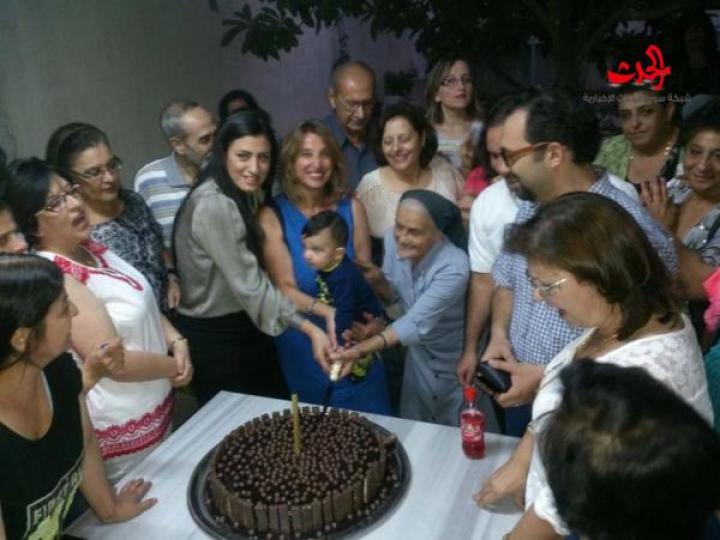 احتفالية بمناسبة يوم المسن العالمي في دار المسنين بحمص 