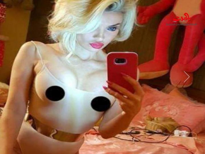 بالصور .....ميريام كلينك بدون حمالات صدر