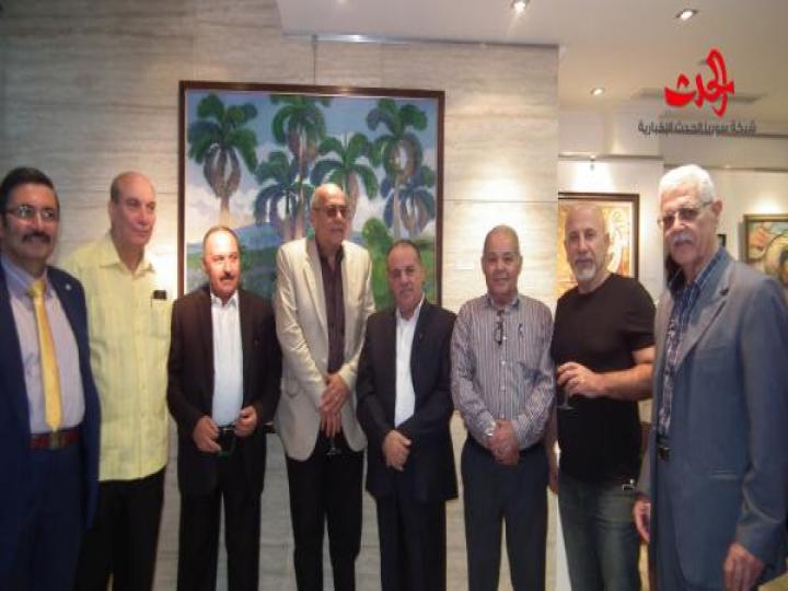 معرض للفن الكوبي في اليوم الوطني للثقافة الكوبية، وانتصارات الجيش العربي السوري