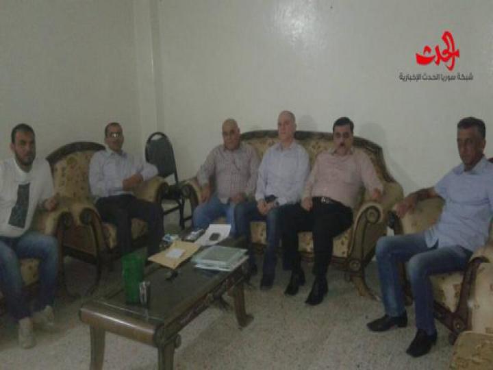 اجتماع شعبة حي الجراجمه بحضور  امين الفرع رافع الحسين 