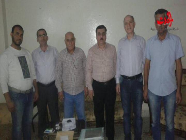 اجتماع شعبة حي الجراجمه بحضور  امين الفرع رافع الحسين 