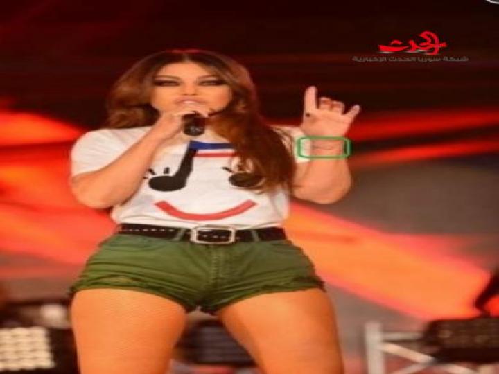 هيفاء وهبي تُشعل الانترنت بالوشم الجديد !