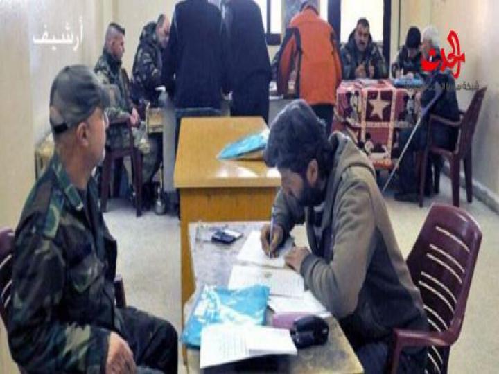 في إطار المصالحات المحلية تمت تسوية أوضاع 70 شخصا من ريفي حلب الشرقي والشمالي