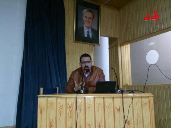   المتممات الغذائية والاستخدام الامثل للاعشاب الطبية للعلاج : ندوة صحفية في ثقافي حمص