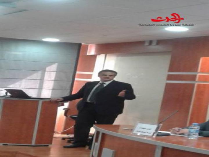             ورشة عمل تشاركية مع سوق العمل الخارجية في كلية العمارة جامعة البعث 