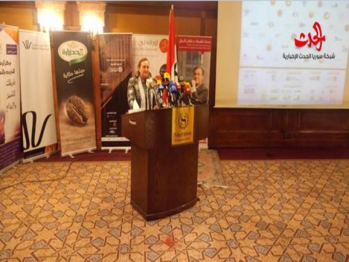 حضور إعلامي ضخم لملتقى رجال الاعمال الثاني...عبد الوهاب أورفه لي الملتقى الثالث في حلب