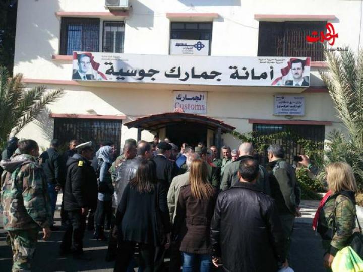 افتتاح رسمي لمعبر جوسيه الحدودي بعد توقف 5 سنوات 