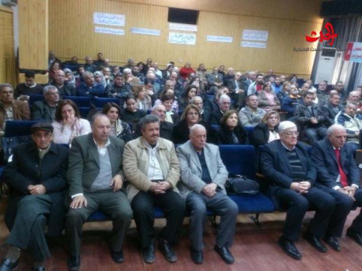 الحزب الشيوعي السوري الموحد يحتفل بميلاده ال٩٣ 