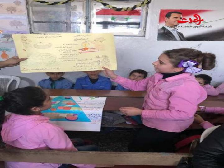                 مشروع منهج صحي بعنوان التوازن الغذائي وسوء التغذية