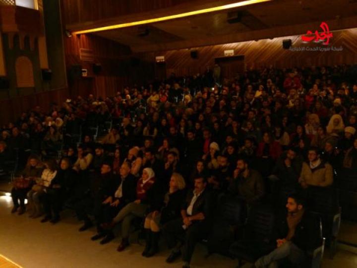 ألف ليلة وليلتان  عمل فني راقص لفرقة يوليا ضمن فعاليات مهرجان حمص الثقافي 