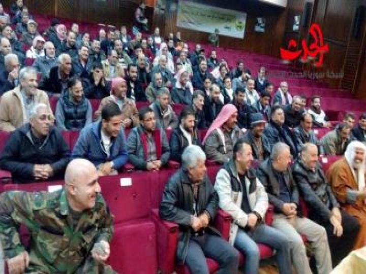 تسوية أوضاع 121 شخصا من أرياف حمص وذلك في إطار المصالحات المحلية