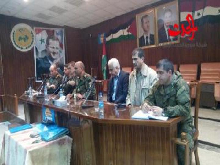تسوية أوضاع 121 شخصا من أرياف حمص وذلك في إطار المصالحات المحلية
