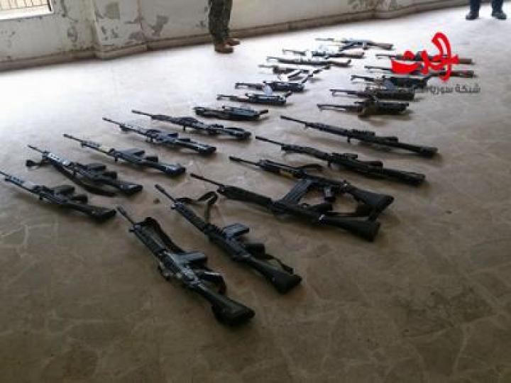 تسوية أوضاع 121 شخصا من أرياف حمص وذلك في إطار المصالحات المحلية