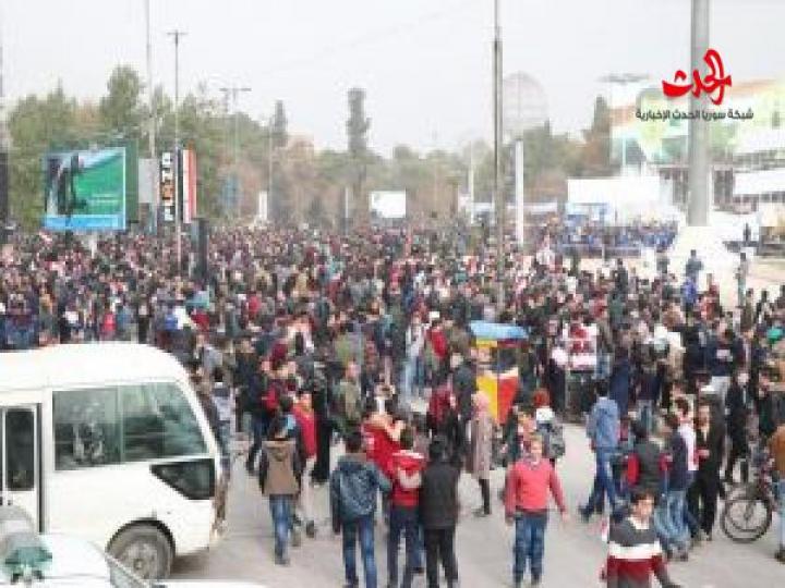 حلب تحتفل في الذكرى السنوية الأولى لتحريرها