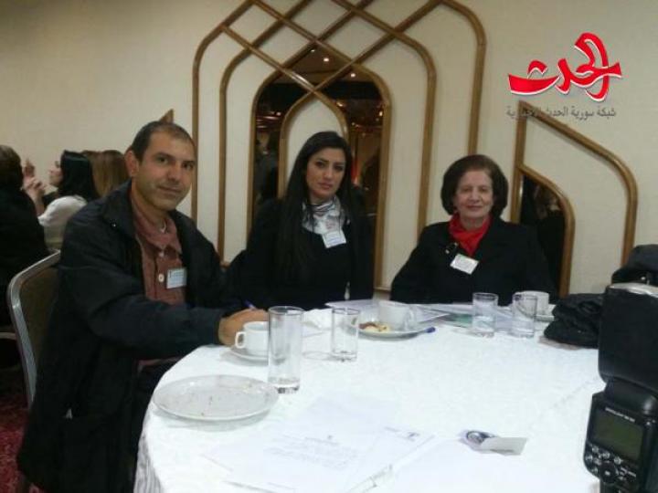             تعزيز دور المرأة السورية ورشة عمل في سفير حمص 