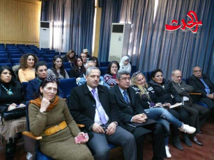 محافظ حمص يجب تنظيم العمل الصحفي وتطوير آلية العمل به