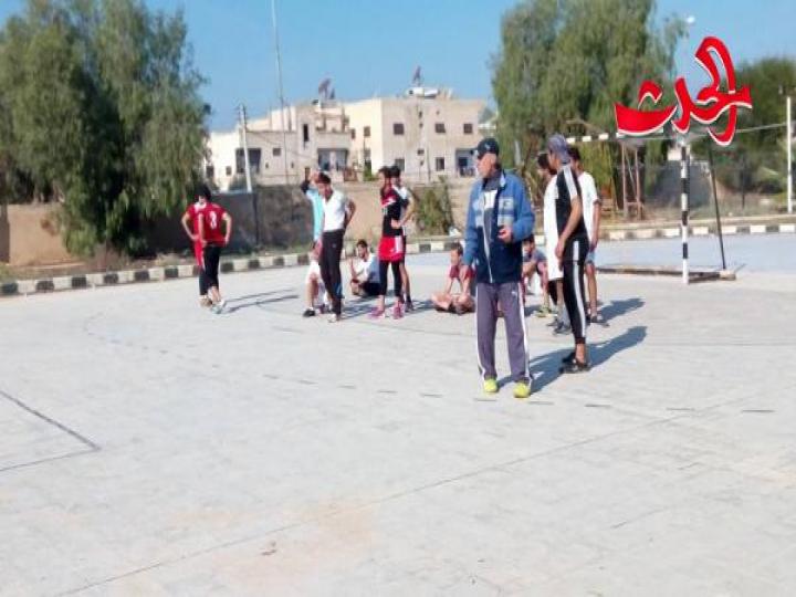 لقاء مع منتخب الشعلة المشارك بدوري كرة اليد للناشئين