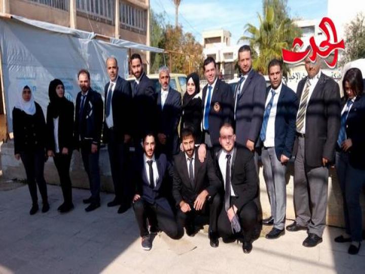 دورة مركزية للتحكيم بالكاراتيه في درعا